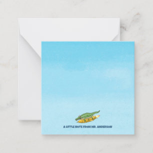 Rocket Crocodile Card