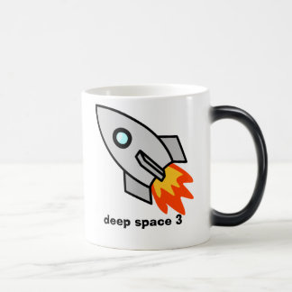 rocket, deep space 3 magic mug