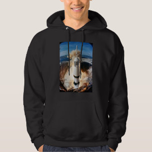 Rocket First Moon Mission Spacecraft Launch Hoodie