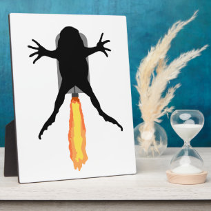 Rocket Frog Plaque
