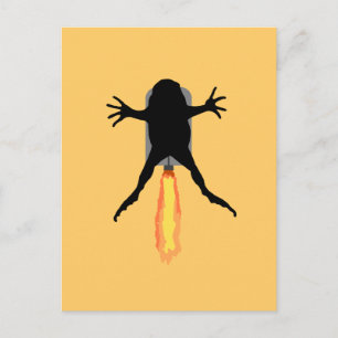 Rocket Frog Postcard