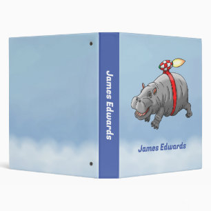 Rocket Hippo Binder