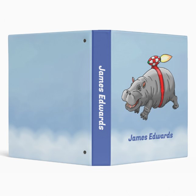 Rocket Hippo Binder (Background)