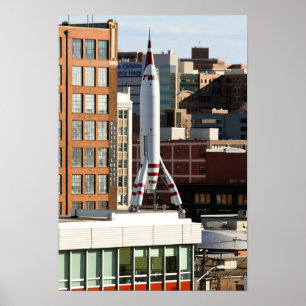 Rocket in Kansas City, Missouri Poster