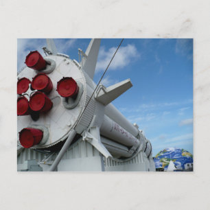 Rocket, Kennedy Space Centre, Florida Postcard