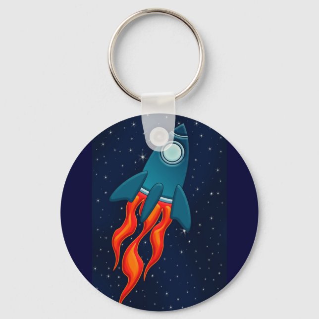 Rocket Keychain (Front)