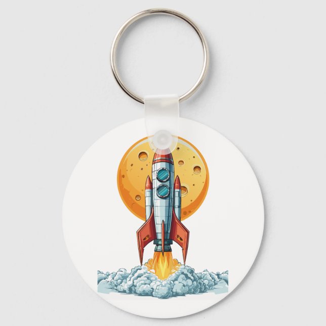 rocket keychain (Front)