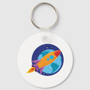 Rocket Keychain