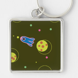 Rocket Keychain