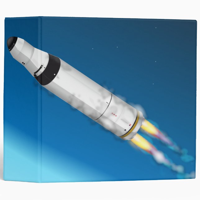 Rocket Launch Binder (Front/Spine)