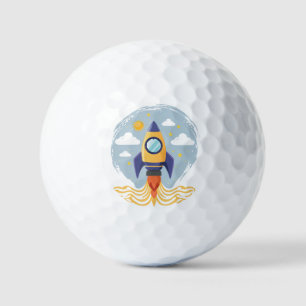 Rocket Launch Golf Balls