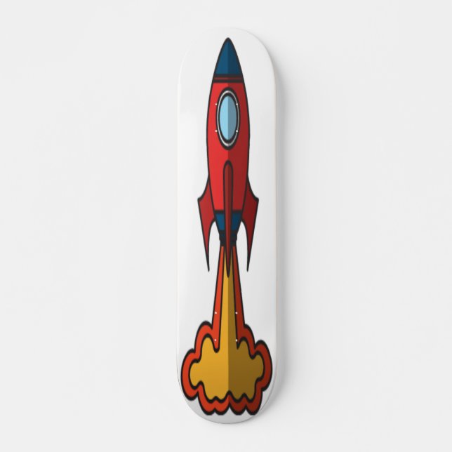 Rocket Launcher Icon Skateboard (Front)