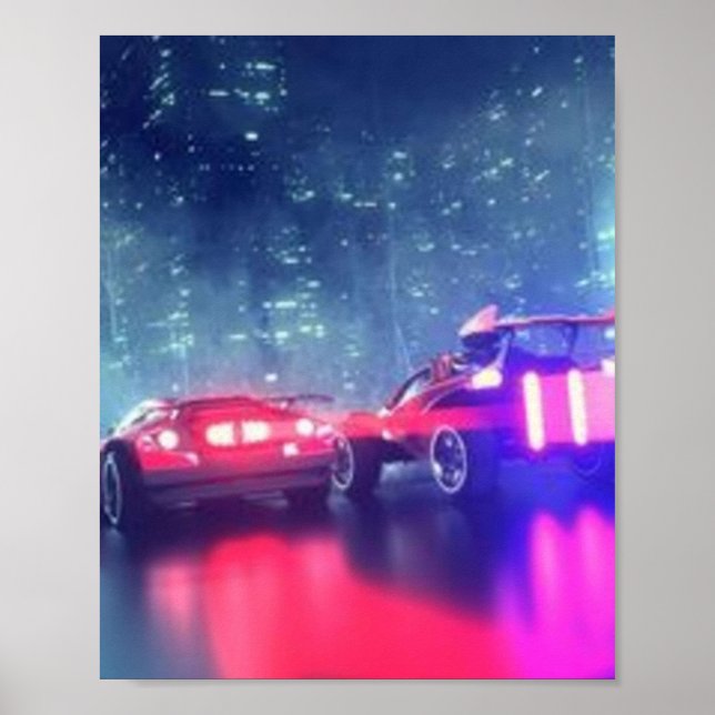 rocket league poster (Front)
