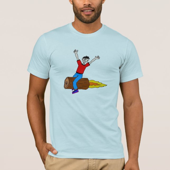 rocket log T-Shirt (Front)