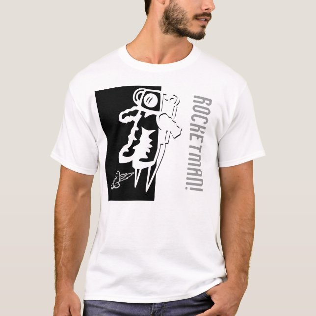 Rocket Man! T-Shirt (Front)