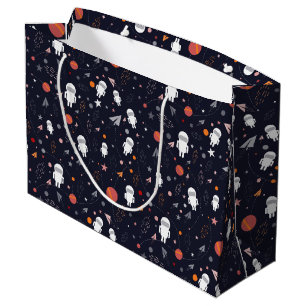 Rocket Planet Star Large Gift Bag