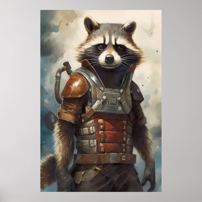 Rocket Raccoon Poster (Front)