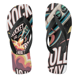 Rocket Roll Flip Flops
