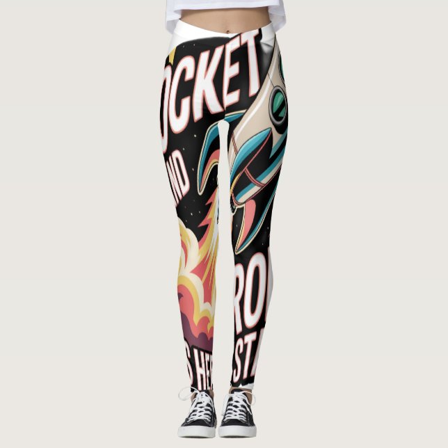 Rocket Roll  Leggings (Front)