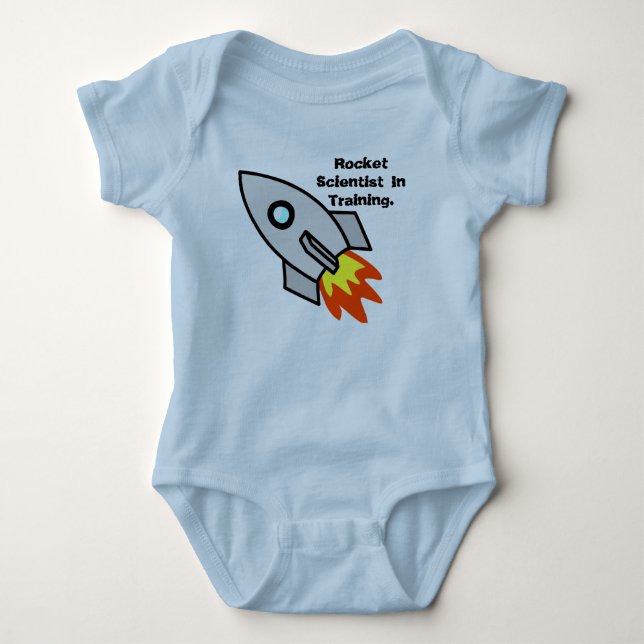 Rocket Science Baby Bodysuit (Front)