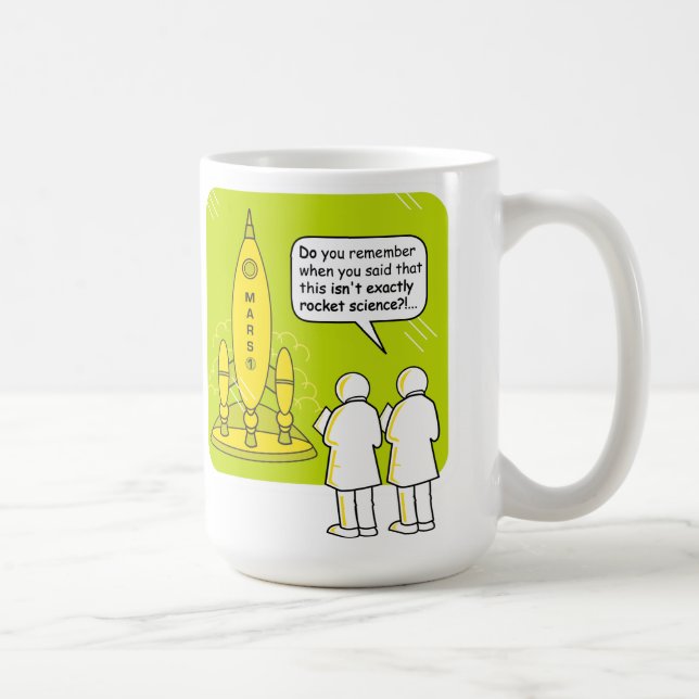 Rocket Science Coffee Mug (Right)