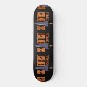 Rocket Scientist custom name skateboards