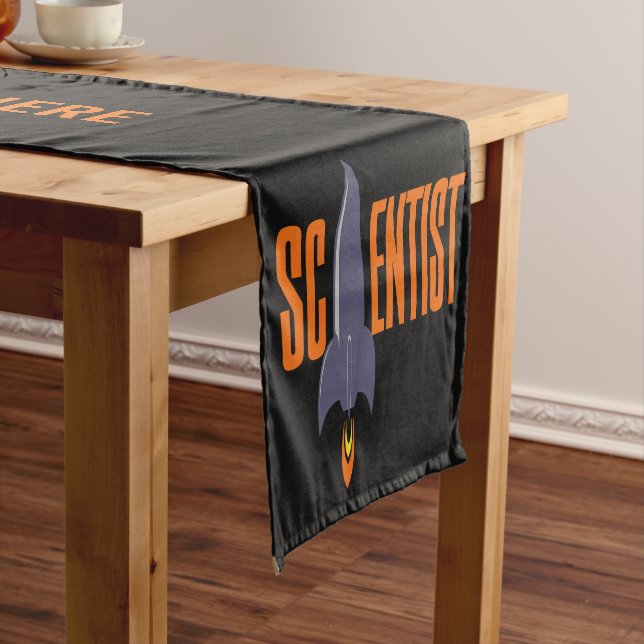 Rocket Scientist custom table runner (In Situ)