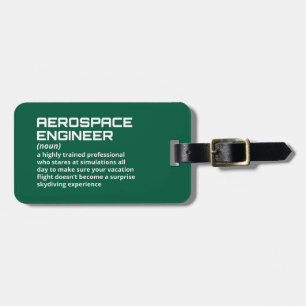 Rocket Scientist – Funny Luggage Tag