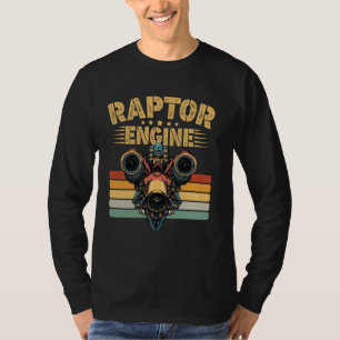 Rocket Scientist Starship Raptor Engine For Space  T-Shirt