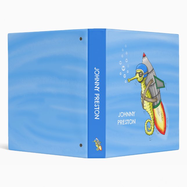 Rocket Seahorse Binder (Background)