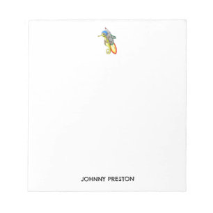 Rocket Seahorse Notepad