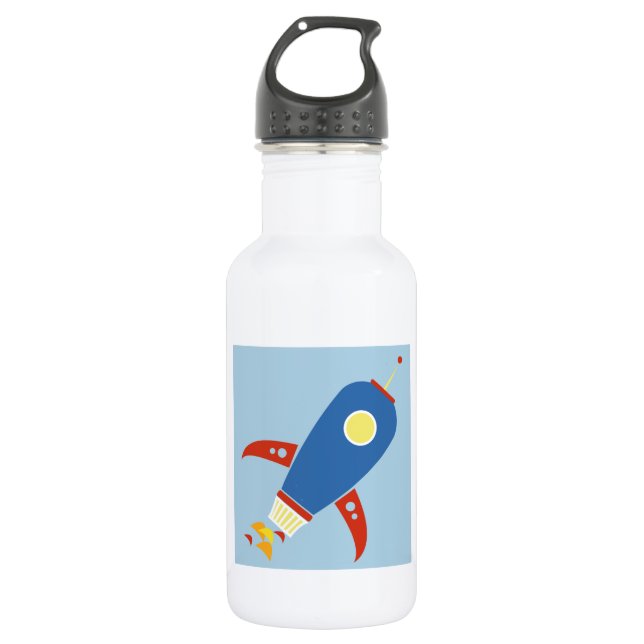 Rocket Ship 532 Ml Water Bottle (Front)