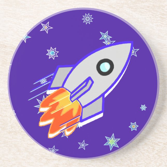 Rocket Ship Coaster (Front)
