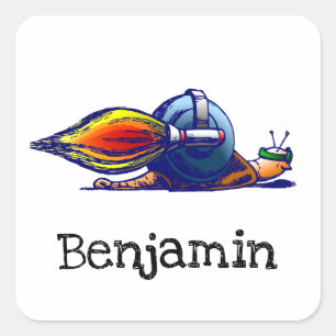 Rocket Snail sticker