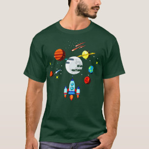 Rocket Solar System T-Shirt