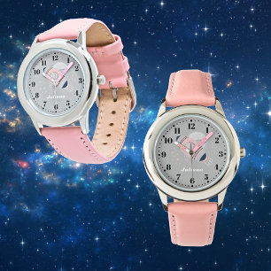 Rocket Space Personalized Custom Kid's Watch
