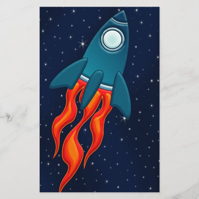 Rocket Stationery (Front)