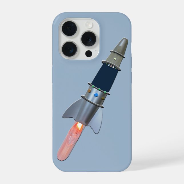 Rocket Take Off iPhone Case (Back)