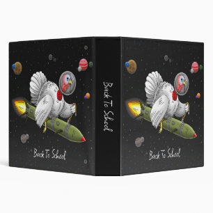 Rocket Turkey Back to School Binder