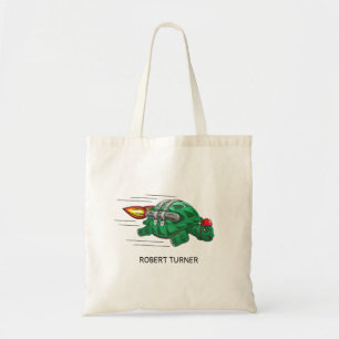 Rocket Turtle Tote Bag