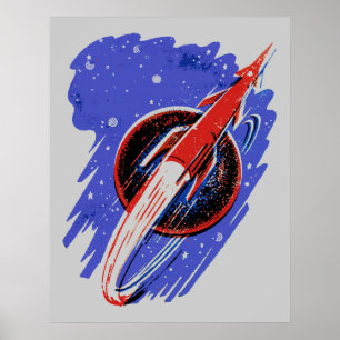 ROCKET VERS LE POSTER LUNE