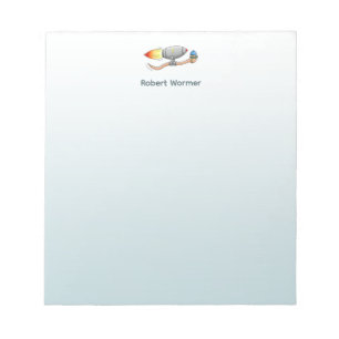 Rocket Worm Notepad