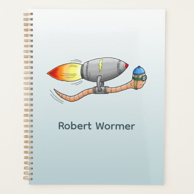 Rocket Worm Planner (Front)