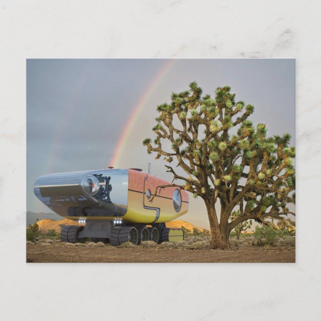 RocketLodge 3D Desert Joshua Tree - Carte postale (Devant)