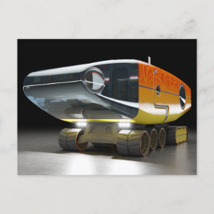 RocketLodge 3D Model - Carte postale