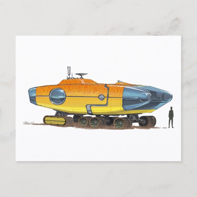 RocketLodge - Postcard (Front)