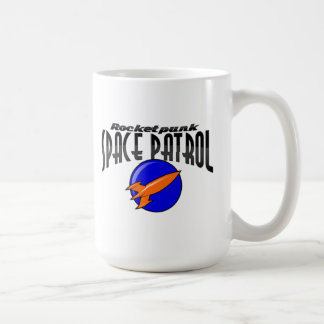 Rocketpunk Space Patrol Insignia Mug