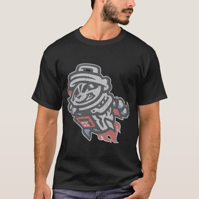 Rockets Citys Trashs Oversized T-Shirt (Front)