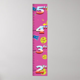 Rockets Growth Chart. Poster