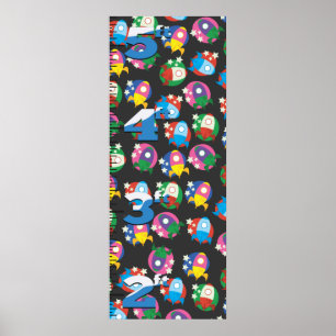 Rockets Growth Chart. Poster